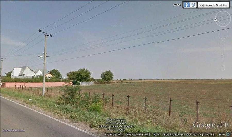 Teren comuna Dascalu - intrare sat Gagu - 3