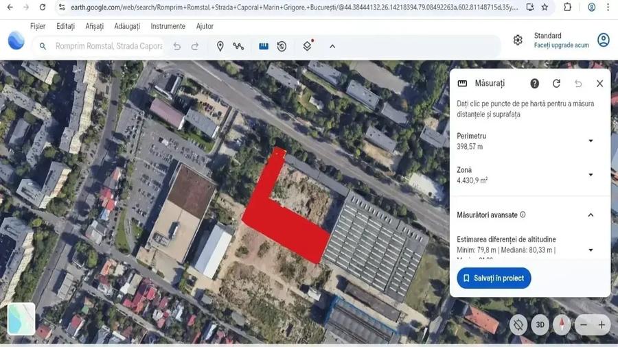 Teren liber de inchiriat | Sos Oltenitei | acces facil | Zona A2B - 7