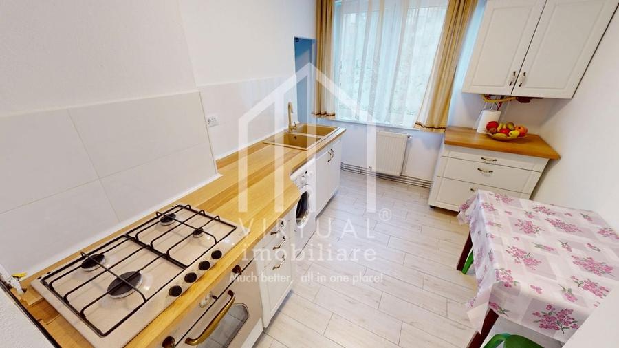 Apartament cu 2 camere, decomandar, renovat recent, etaj 2/4, Terezian - 1