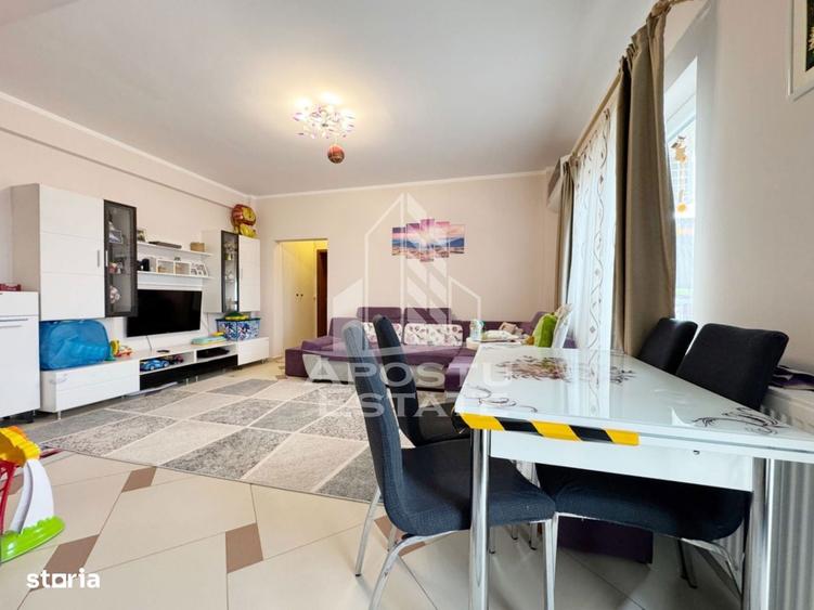 Apartament 2 camere de vanzare, 49mp utili + balcon, etajul 2/3 -Giroc - 2