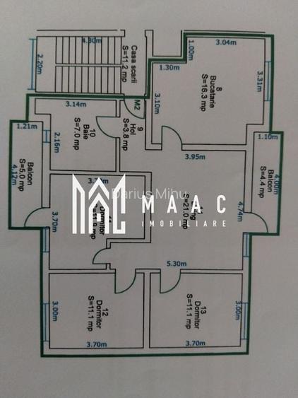 Apartament 4 camere | 82 MPU | 2 Balcoane | Mihai viteazul Apartament 4 camere | 82 MPU | 2 Balcoane | Mihai viteazul