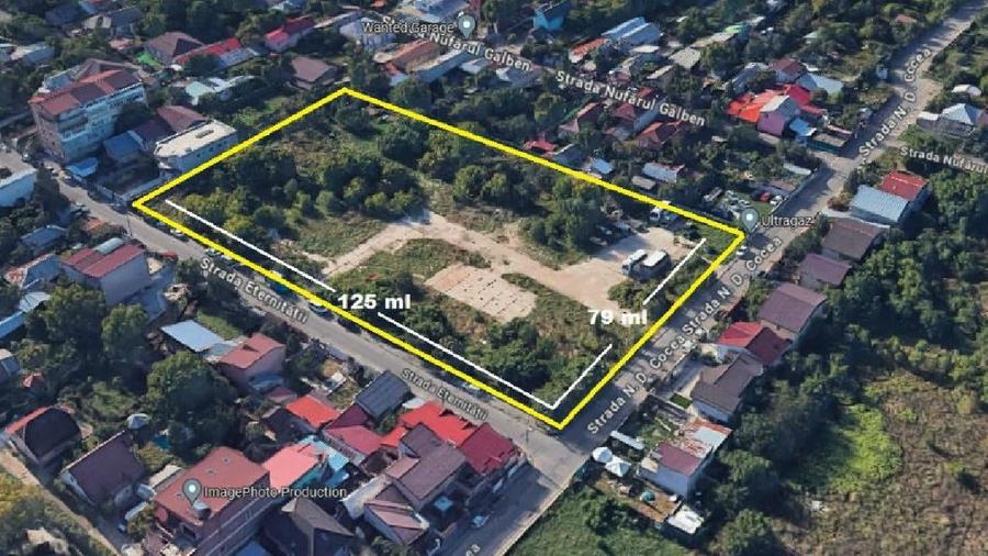 SECTOR 5 - strada Eternitatii, Teren intravilan curti-constructii - 10.600 - 1