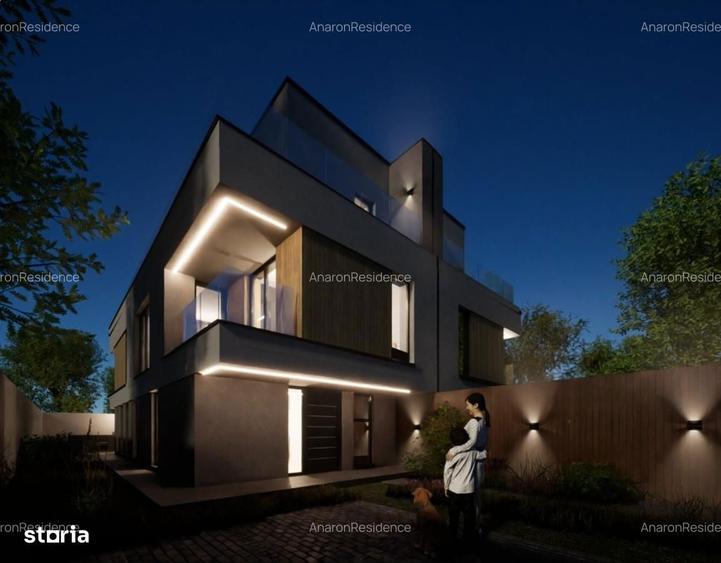 Vile premium individuale S+P+1E+2R, 4 dormitoare, living, curte - 5