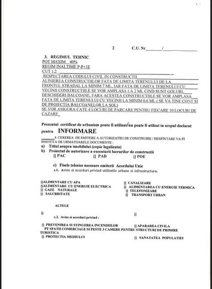 Teren Costinesti 1050 mp - prima linie la mare - 1