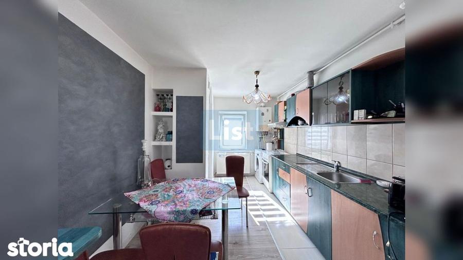 Apartament cu 3 camere, mobilat în Central