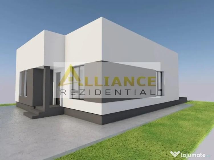 Vila individuala | 4 camere - 2 bai - Teren 307 mp - 2
