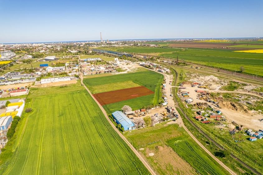 Palas vaporas, teren industrial logistic acces facil Autostrada - 17