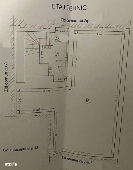 Apartament cu 4 camere în Central