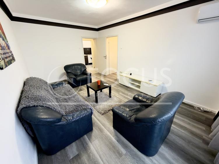 Apartament cu 2 camere semidecomandat, mobilat în Ferdinand