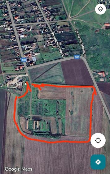 CIOCARLIA DE SUS TEREN INTRAVILAN 123.400 MP PRET 1.480.000 EURO - 1