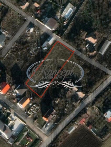 Teren intravilan generos cu utilitati si front larg in Jucu de Sus - 2