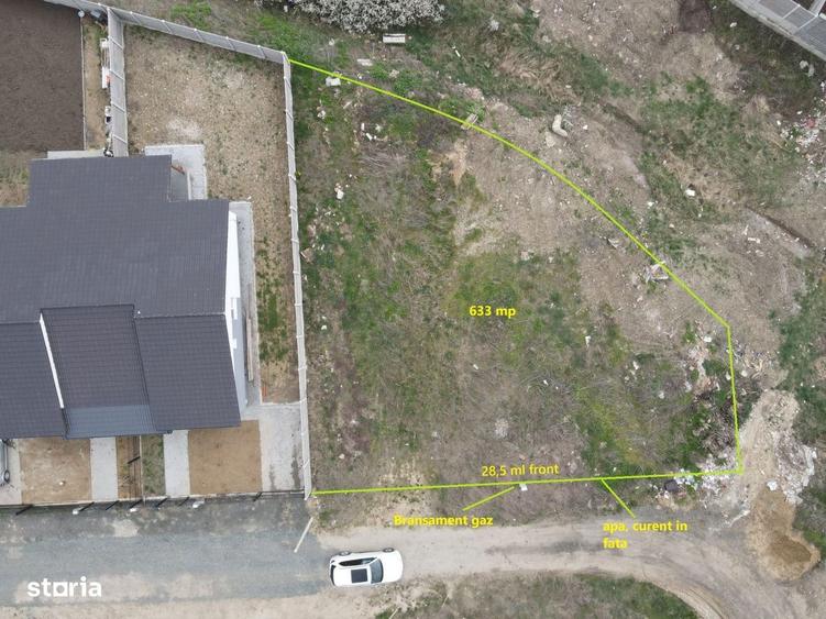 Teren de vanzare in Urseni 633 mp Comision 0 - 3