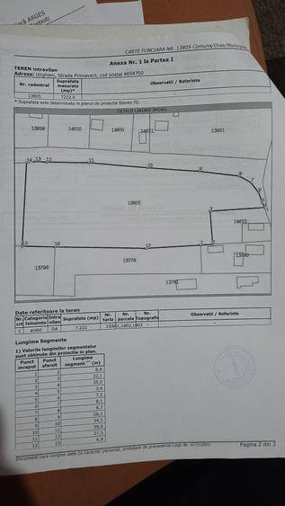 Teren intravilan+ casa - 1