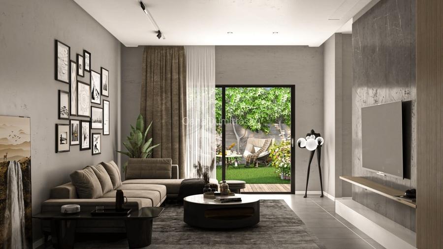 REA1026551 Apartament modern 2 camere cu gradina proprie I Zona Aviatiei