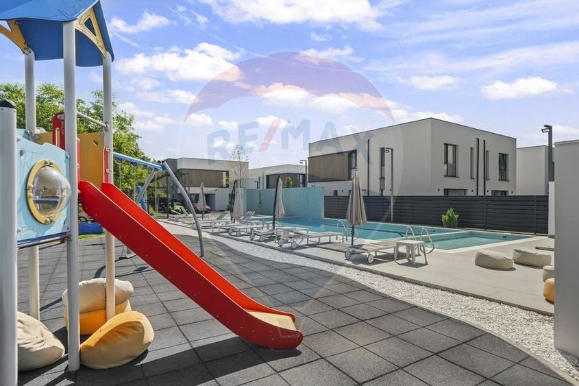 Vila individuala 4 camere 202 mp utili, Corbeanca, ansamblu cu piscina - 19