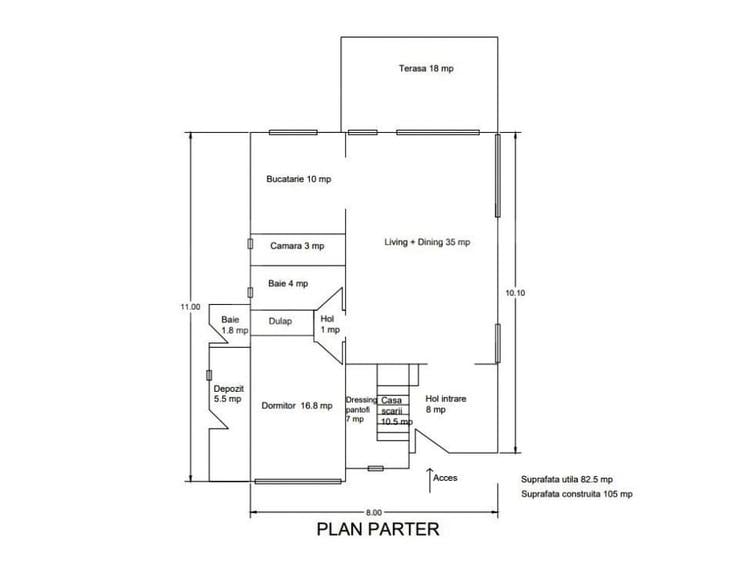 Casa individuala la cheie: 5 camere, 165 mp utili, 600 mp teren,  zona Oasului - 17