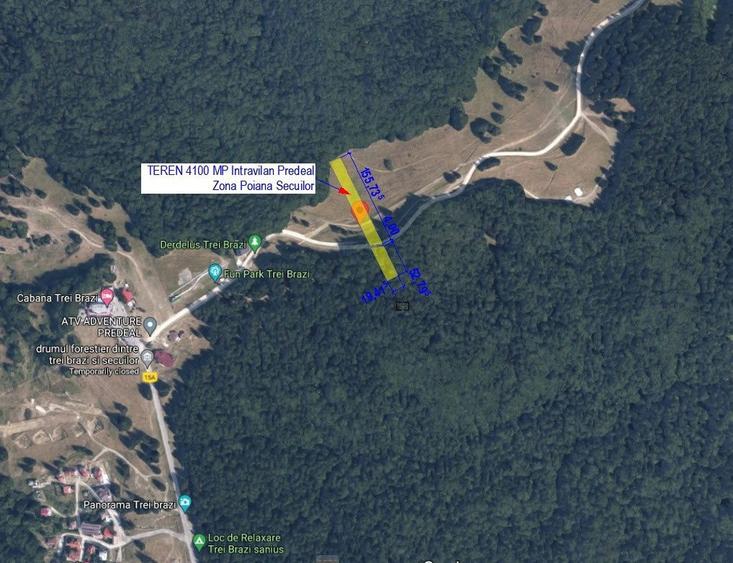 De vanzare teren intravilan Trei Brazi, Predeal - 6