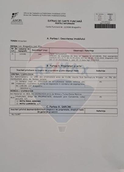 Teren intravilan 2944 mp Rubinului/Bragadiru - 5