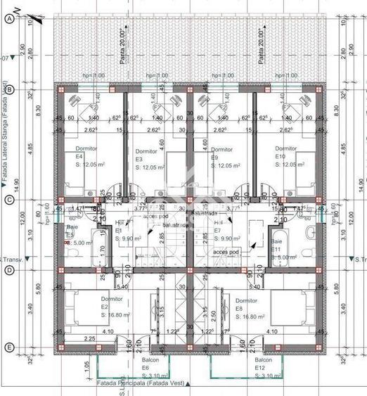 Casa 4 camere, 2 bai, curte si terasa Sibiu Calea Cisnadiei - 5