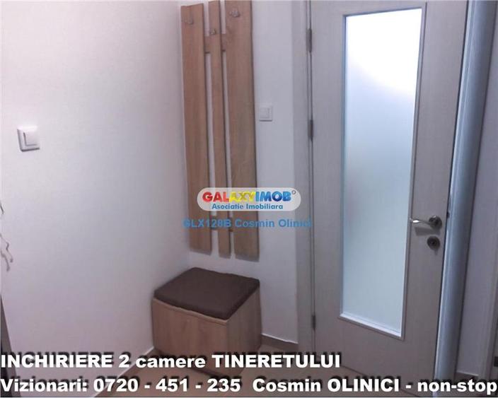 Inchiriere apartament 2 camere Tineretului vedere parc mobilat - 10
