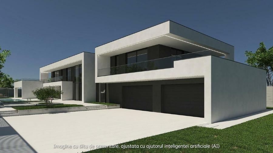 Casa de lux moderna cu 12 camere si piscina - Design minimalist inspirat din Mia - 3