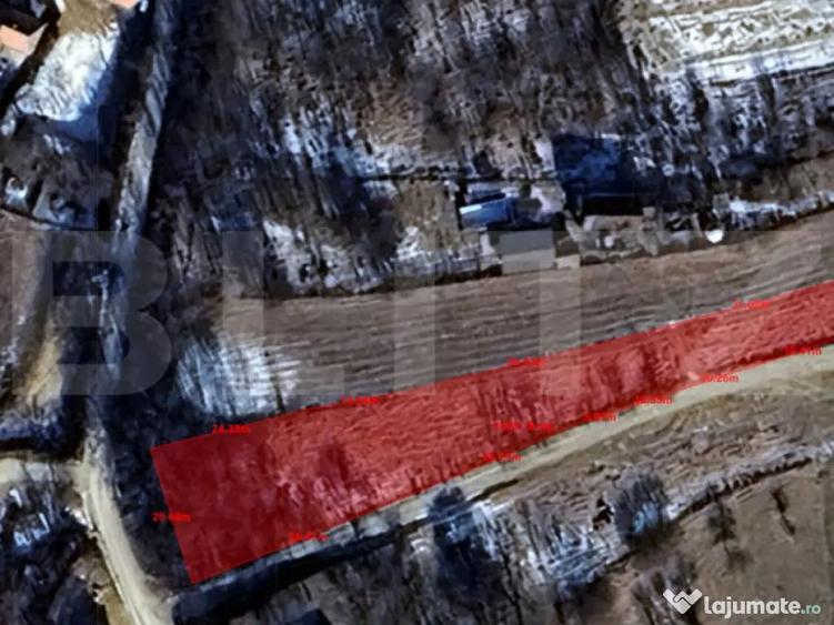Oportunitate! Teren intravilan autorizabil 1428 mp, front 20 - 1