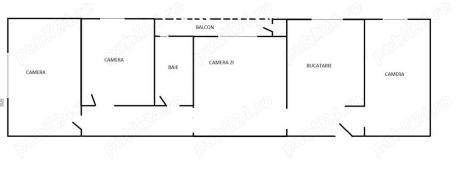 Proprietar, vand apartament 4 camere, Deva, Al. Constructorilor - 2