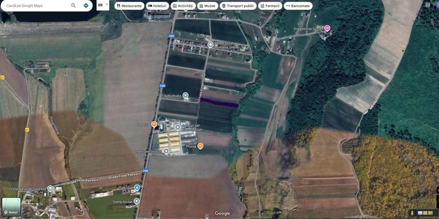 Teren intravilan Suceava iesire spre Mitoc 3120 mp - 1