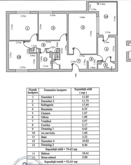 Apartament 4 camere Măgurele, Ilfov - 2