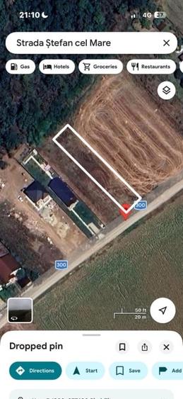 Teren Construcții intravilan de 935 mp, în Găneasa