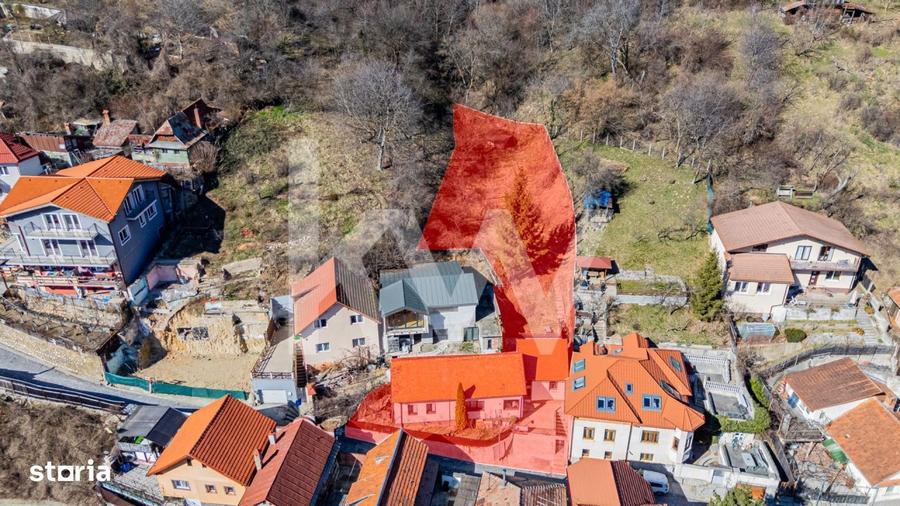 Casă cu 2 camere cu Canalizare în Schei