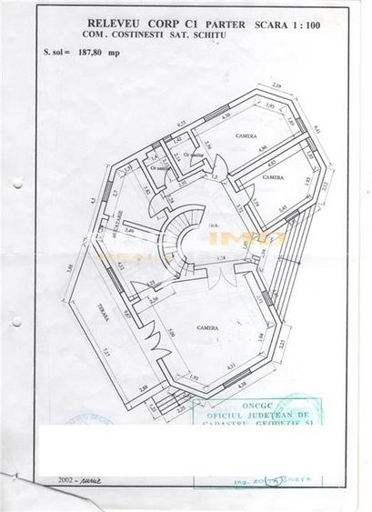 Costinesti - Vila P+1E+terasa, cu 9 camera, cu.teren 977mp. dubla deschidere - 9