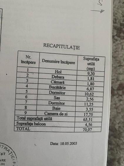 APARTAMENT 3 CAMERE PASCANI  BLOC MOLDOVA - 8