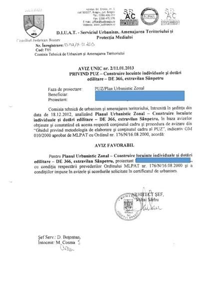 Teren intravilan Sanpetru-Brasov, Str. Viitorului, PUZ aprobat! - 3