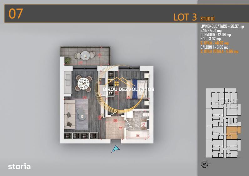 Modern|Investitie|Avans mic|Direct dezoltator Pallady metrou Teclu - 4