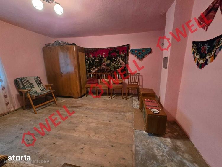 Casă cu 2 camere cu Teren 400 Mp în Sita Buzăului