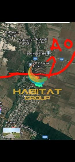 Teren extravilan Stefanesti/Ilfov/Afumati - 2