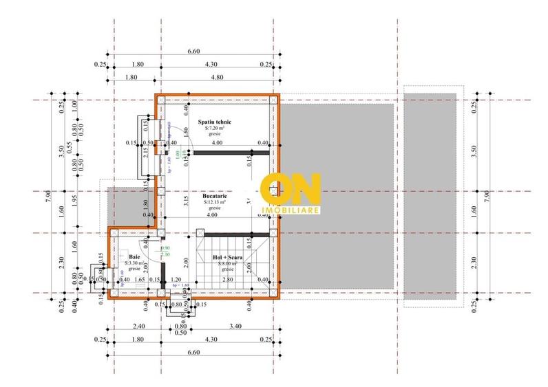Teren 237 mp, cu proiect de casa si fundatie turnata, Micesti - 8