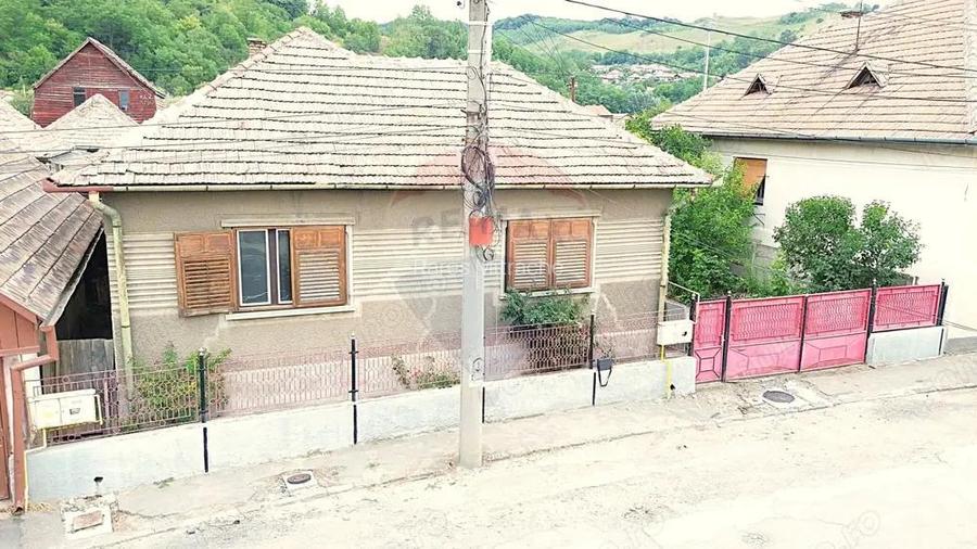 Casa pe un nivel in Medias, teren 533 mp, curte dreapta Casa pe un nivel in Medias, teren 533 mp, curte dreapta