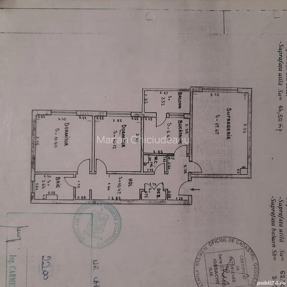 Vand ap 3 cam conf 0 zona far