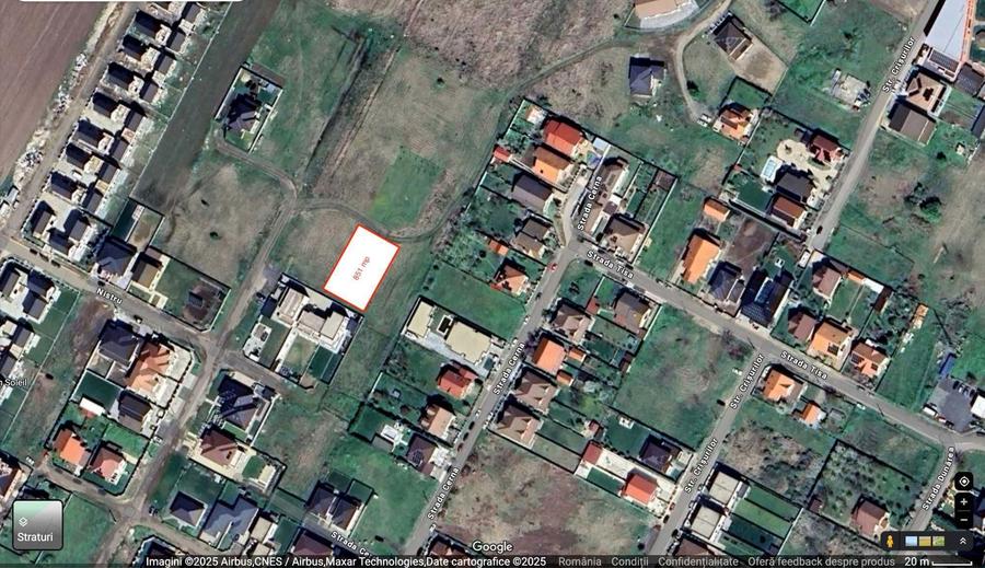 Teren 851 mp pe strada inchisa in zona A Dumbravita - 1
