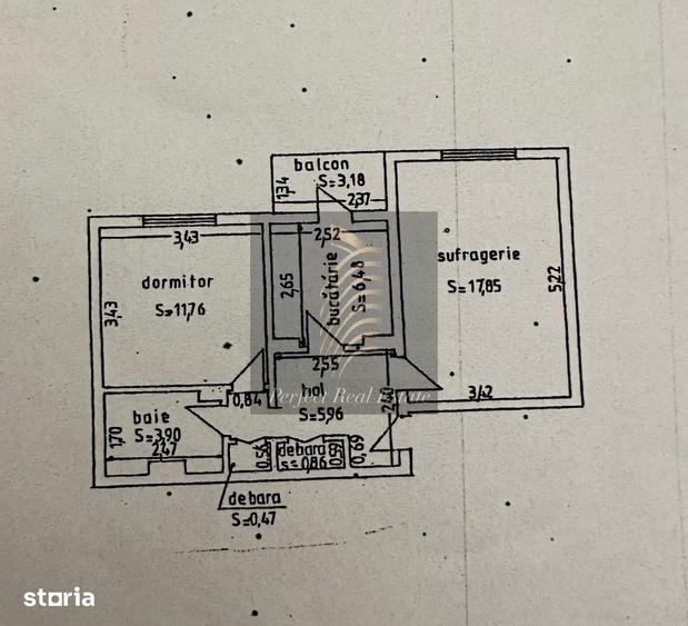 Apartament cu 2 camere decomandat în Sud