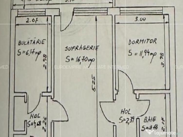 Apartament de vanzare in Constanta, Abator - 2 camere, 48 mp - 1