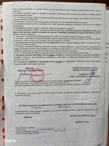 Teren intravilan 2440mp cu autoriza?ie de construire ?i proiect ! - 5