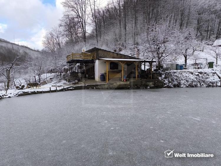 Casa de vacanta, cu lac, 5640 mp teren, Huta, com. Chiuiesti, jud. Cluj - 39