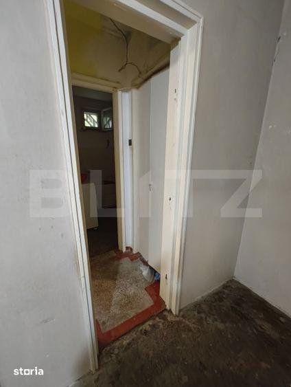 Apartament cu 2 camere la parter- nerenovat - 4