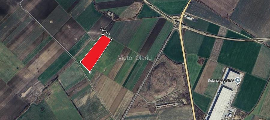 Teren industrial Sag, Centura SUD, PUZ aprobat