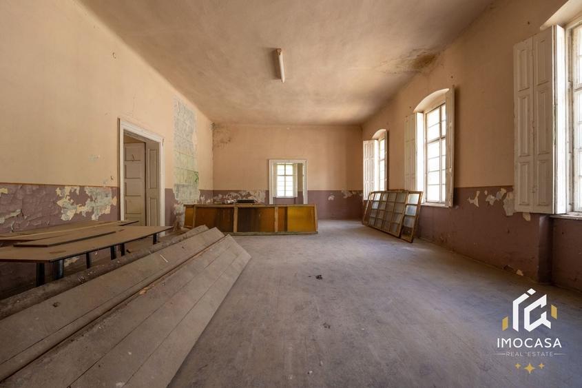 Vila Conac boieresc contelui Fabia 1920 de vânzare Păuliș Arad 2,4 ha - 10