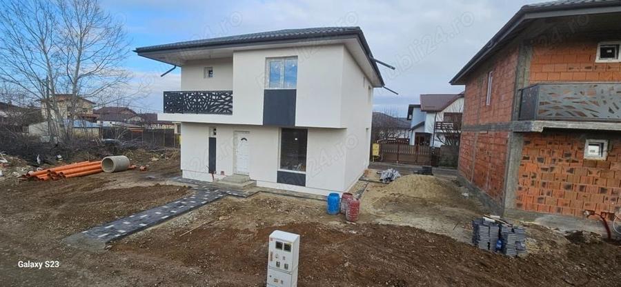 Vila Individuala P+1,Clinceni-Domnesti incalzire in pardoseala,comision 0%. - 2
