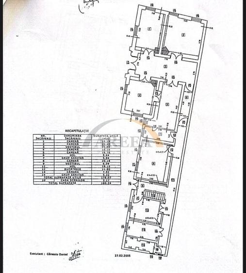 RAR LA BERTHELOT - CISMIGIU - CASA - 178 mp utili - CURTE INDIVIDUALA - 14